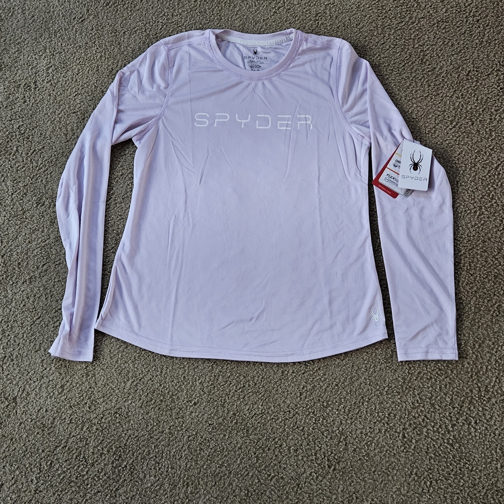 Spyder Women's Lavender Long Sleeve Top
